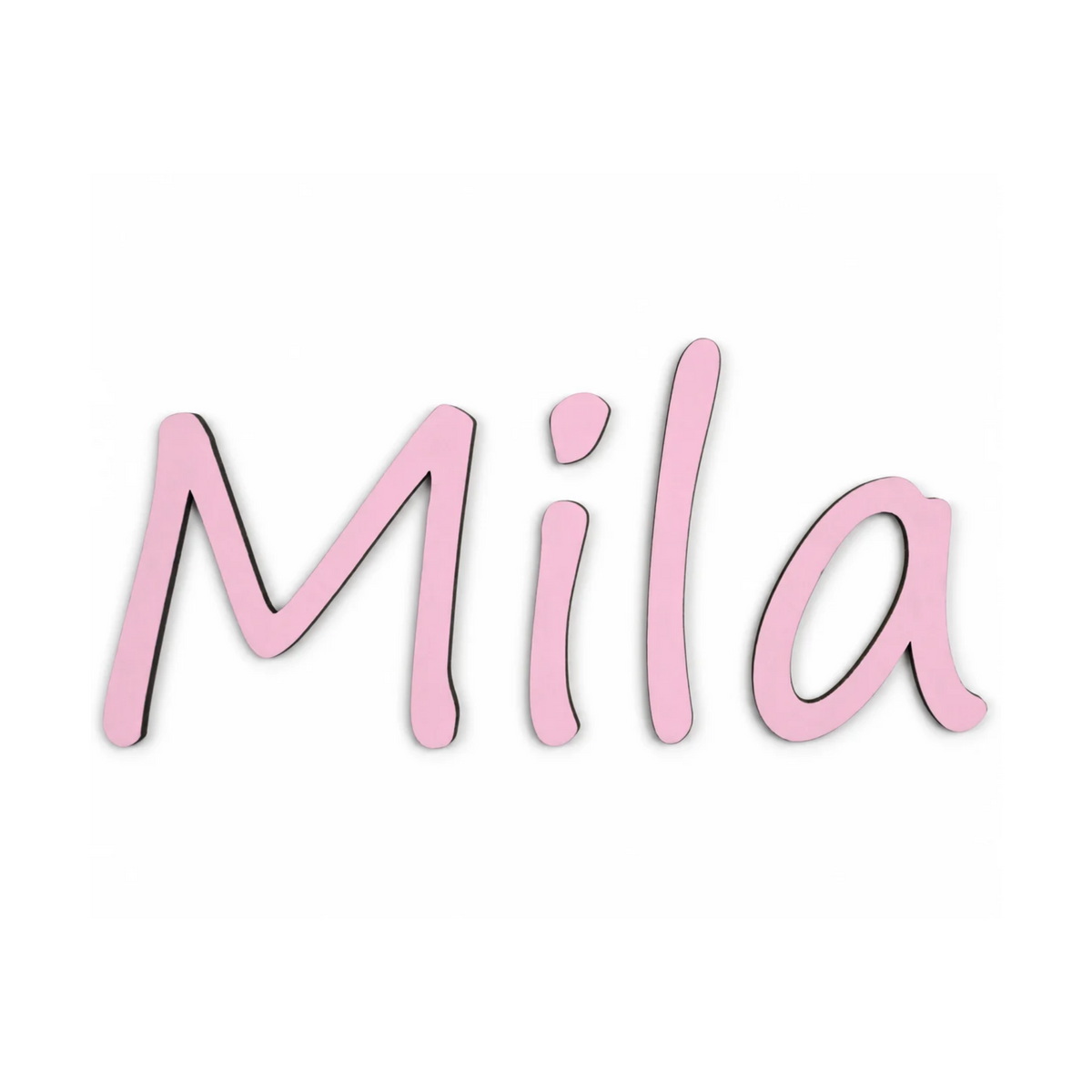 Houten muursticker - DIY - Naamset - naam - letters - zelf verven