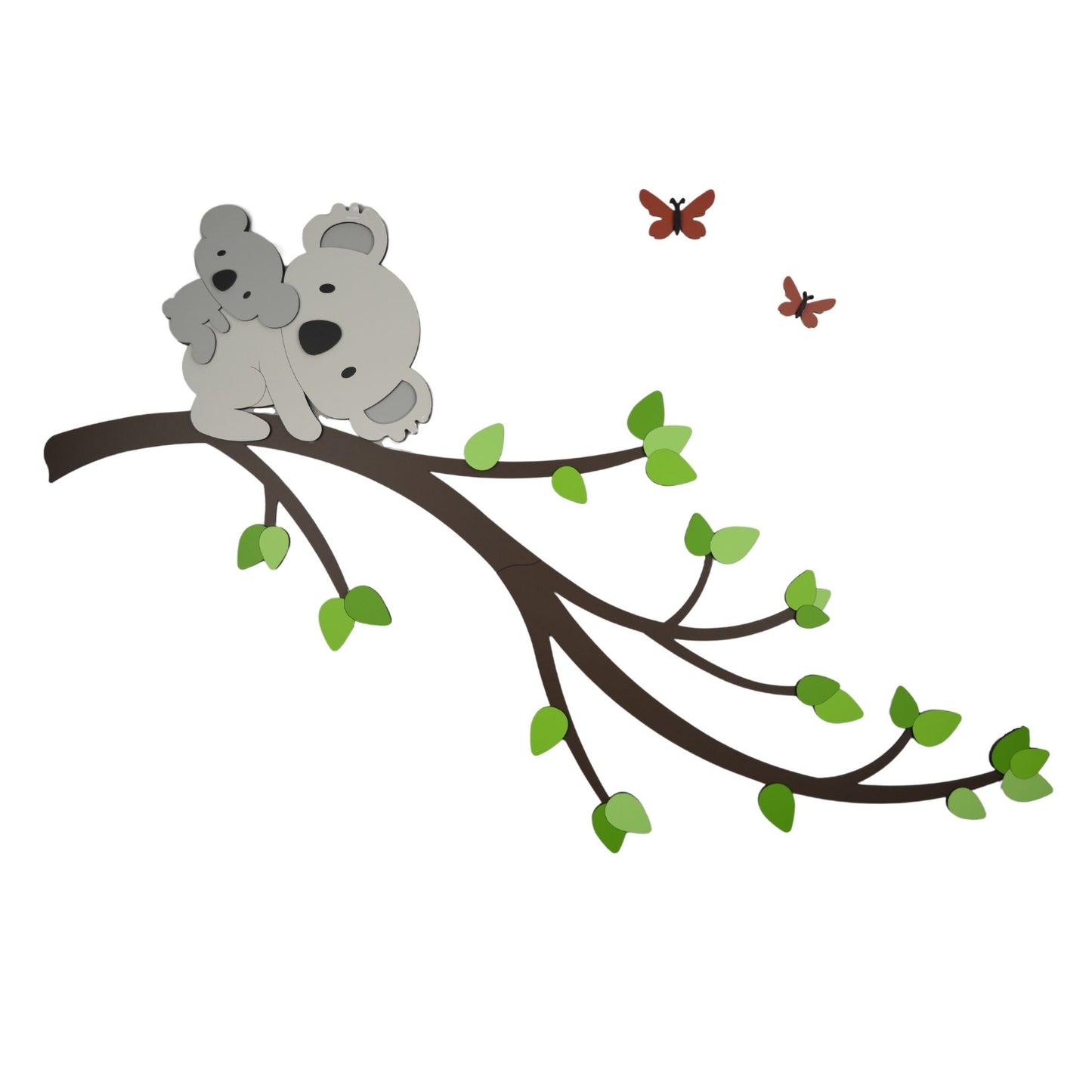 Muurdecoratie-babykamer-tak-koalas-naturel