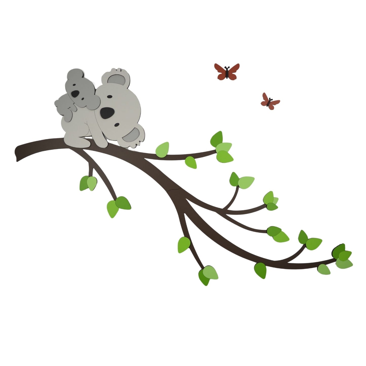 Muurdecoratie-babykamer-tak-koalas-naturel