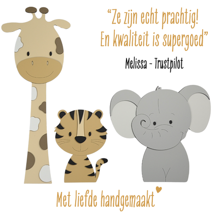 Positieve review Koosje decoraties jungle- en safari dieren