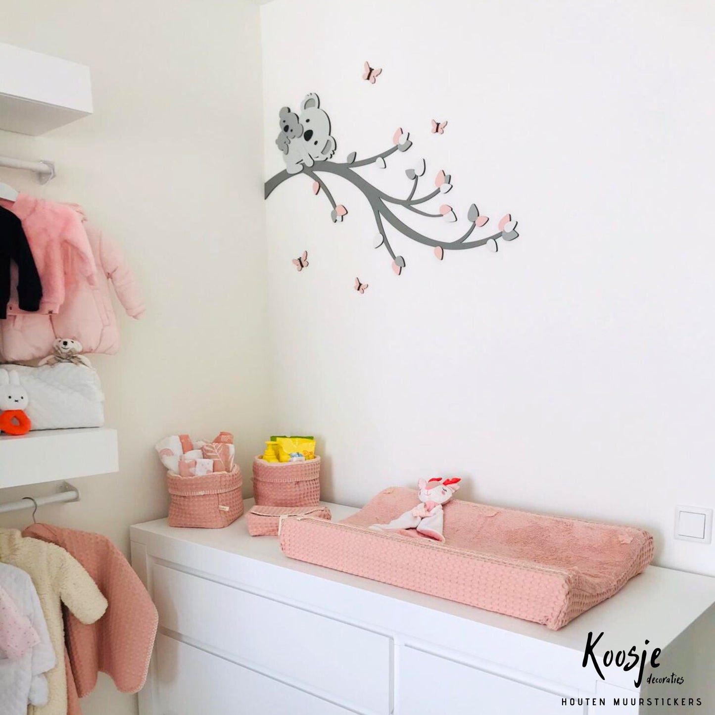 Muurdecoraties-kinderkamer-hout-koala