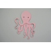 Octopus (22cm x 30cm) - kleur te kiezen